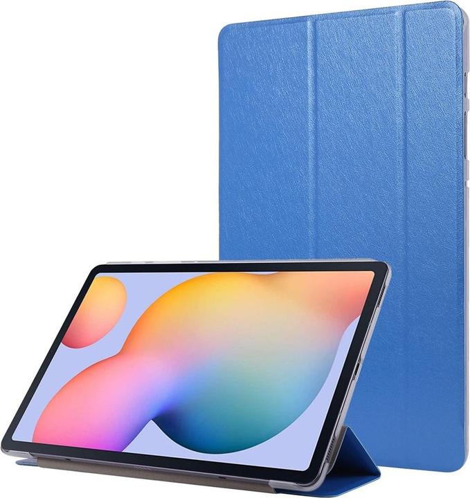 Produktbild König Design Schutz Tablet Hülle für Samsung Galaxy Tab S7 Case Cover Klapp Tasche Etuis Blau (Galaxy Tab S7)