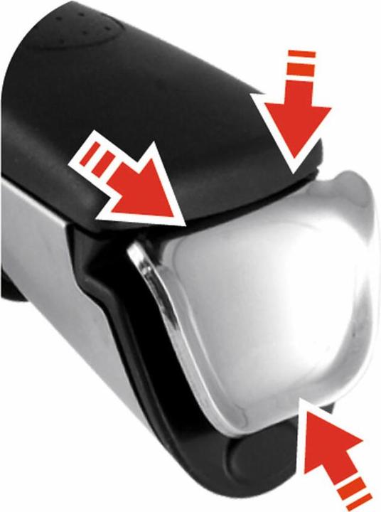 Image du produit Tefal Poignée Ingenio Premium avec insert en acier inoxydable (18.30 cm, Matières plastiques, Métal)