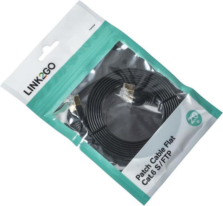 Actual product image Link2Go Network cable (STP, CAT6, 2 m)