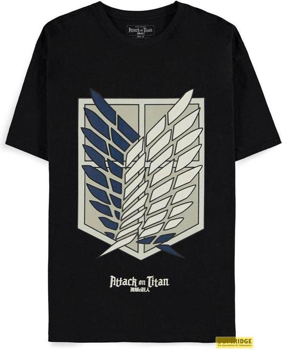 Difuzed ATTACK ON TITAN - Saison 4 Black - T-Shirt Homme (XL) (XL)