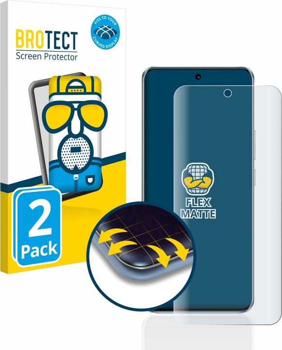 Actual product image BROTECT Full-Cover Protector Matte (2 Piece, LG L90)