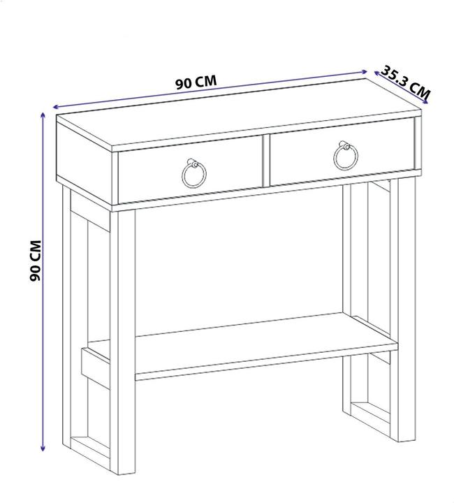 Image du produit Kalune Design Axton (90 x 35 x 90 cm)