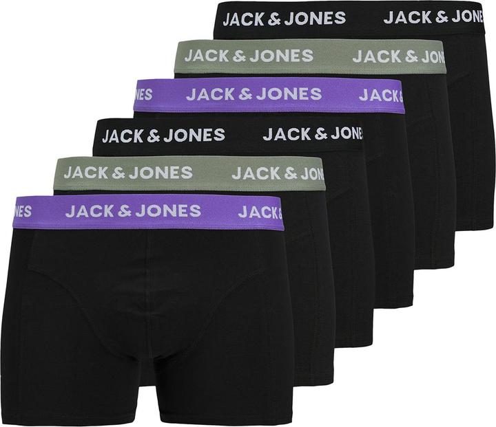 Jack & Jones 6er Pack Rob Solid Retro Short / Pant
