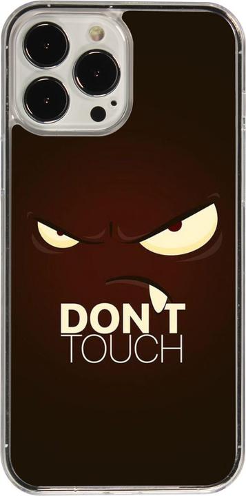 Produktbild PhoneLook Hülle transparent Angry Dont Touch (Apple iPhone 13 Pro Max)