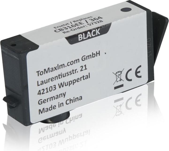 Produktbild Inkadoo Druckerpatronen kompatibel zu HP CB316EE / 364 XL Tintenpatrone, schwarz Schwarz (Y)