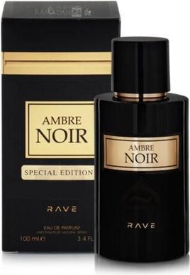 Punk Rave Amber Noir 100ml Eau de Parfum for Men (Eau de Parfum, 100 ml)