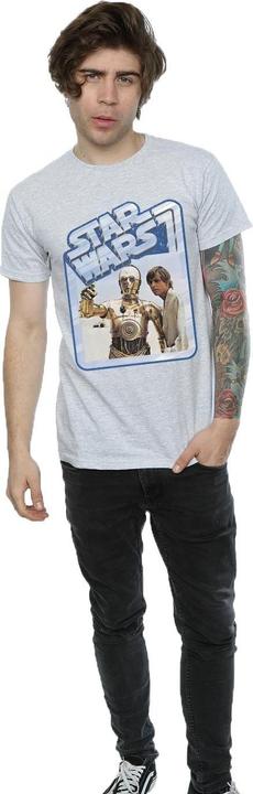 Image du produit Star Wars - T-shirt LUKE SKYWALKER AND C-3PO - Homme (S)