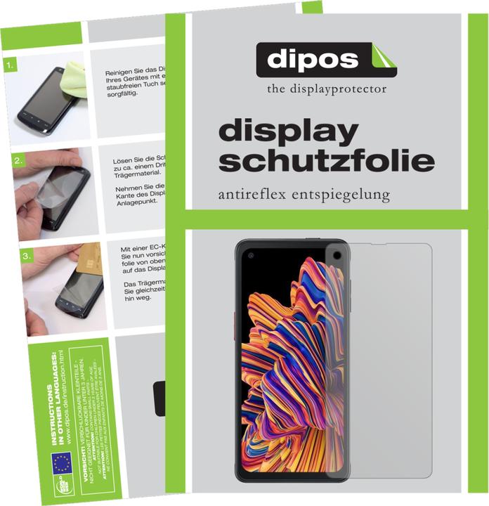 Actual product image Dipos Screen Protector Anti-Glare (5 Piece, Samsung Galaxy Xcover Pro)