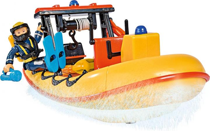 Productafbeelding Simba Brandweerman Sam Neptunus reddingsboot met figuur
