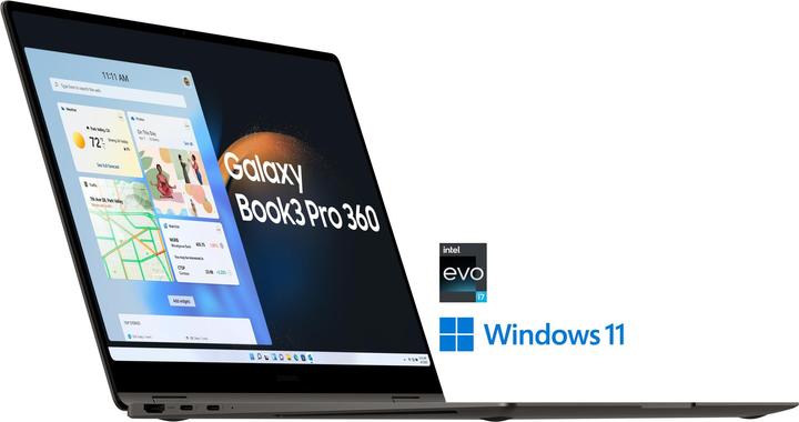 Immagine prodotto Samsung Galaxy Book3 Pro 360 (16", Intel Core i7-1360P, 16 GB, 512 GB, DE)