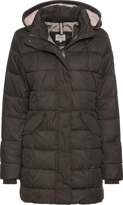 Camel Active Gesteppte Jacke mit abnehmbarer Kapuze