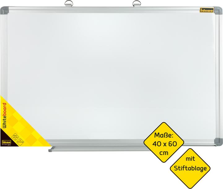 Actual product image Idena Whiteboard 60x40cm with aluminium frame