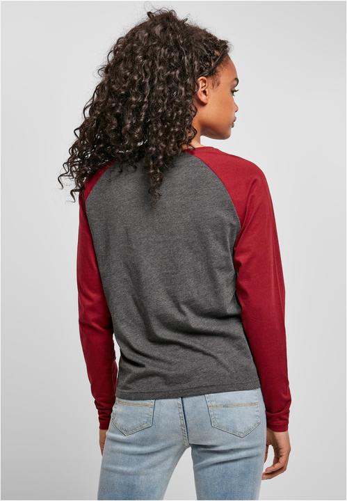 Produktbild Urban Classics Ladies Contrast Raglan Longsleeve (L)