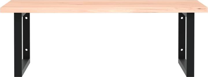 Actual product image VidaXL Washbasin worktop with holder and oak