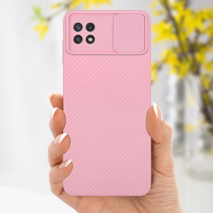 Actual product image Cadorabo Case for Samsung Galaxy A22 5G in TPU with camera protection LM009 Style (Samsung Galaxy A22 5G)