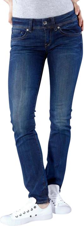 Actual product image G-Star Midge Saddle Mid Straight Jeans Neutro dk aged (W34/L34)