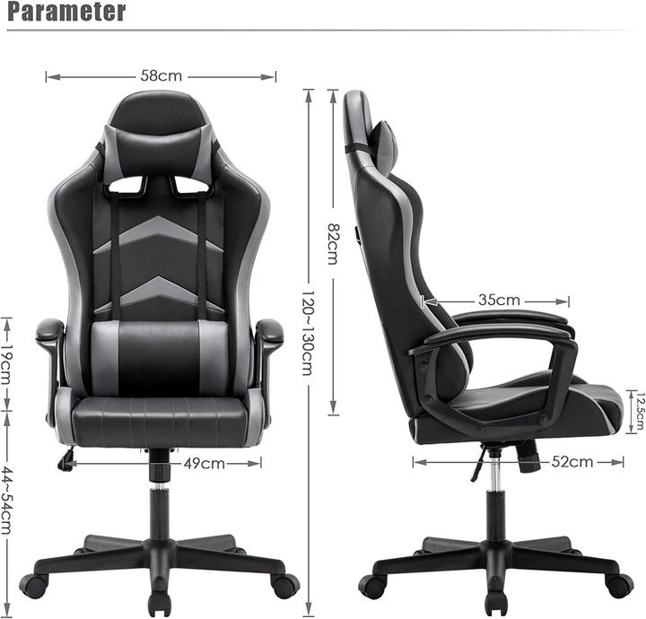 Actual product image IWMH WM Heart Gaming Chair