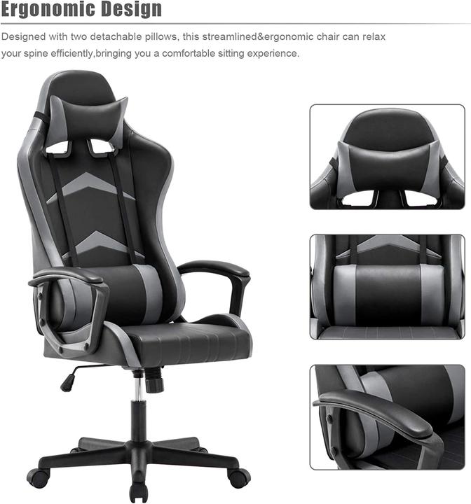 Actual product image IWMH WM Heart Gaming Chair