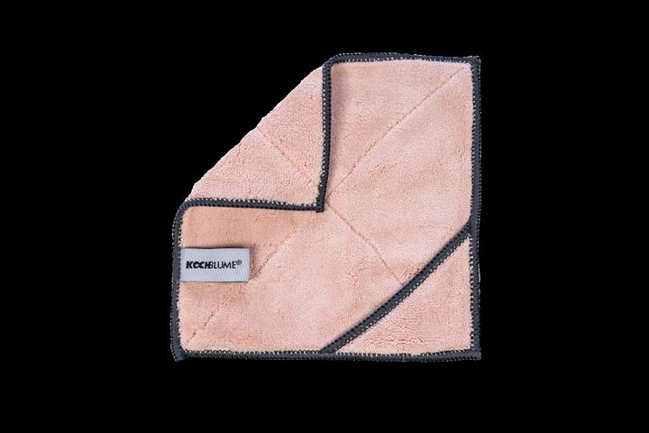 Produktbild Kochblume Microfasertuch - 18x18 cm altrosa (18 x 18 cm)