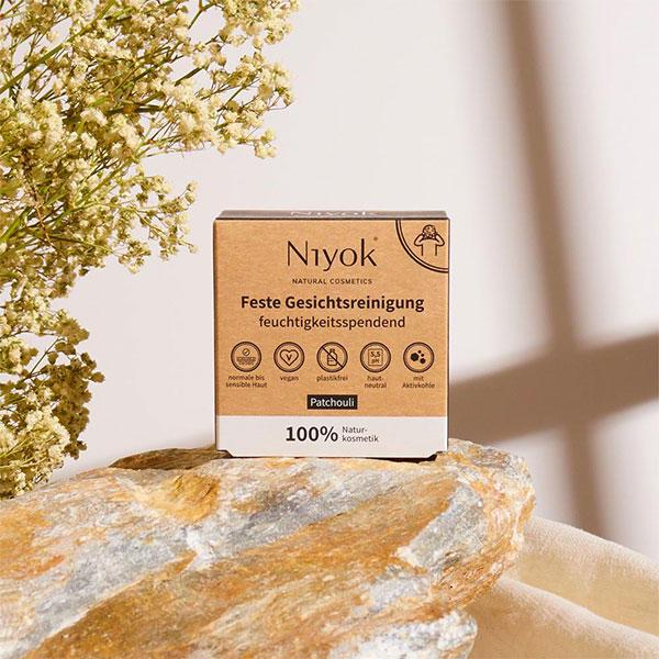Produktbild Niyok Feste Gesichtsreinigung Patchouli 80 g (Seife)