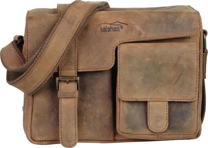 Kalahari KAAMA LS-31 Fototasche, Leder (Kamera Schultertasche)