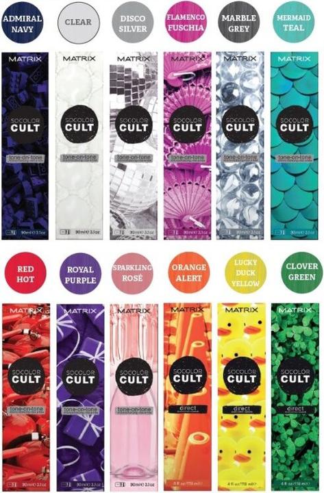 Actual product image Matrix Socolor Cult Semi Direct Puller Admiral Navy 118ml