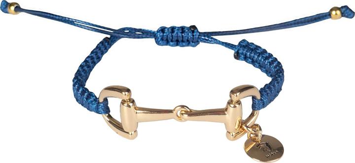 Horka Geflochtenes Armband mit Backendekoration (Wachsartiges Polyestergarn und Metall)