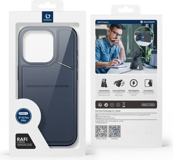 Image du produit Dux Ducis Rafi II Mag Series PC et TPU hardcase Cover (Apple iPhone 15 Pro Max)
