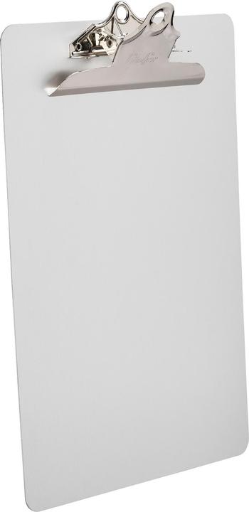 Saunders Klemmbrett, Aluminium, mit H„ngeloch, silber (5 x 22.5 x 33.5 cm)
