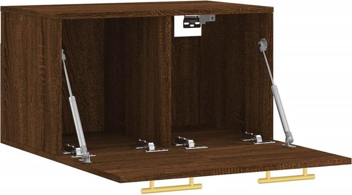 Image du produit VidaXL Wandschrank Braun Eichen-Optik 60x36,5x35cm Holzwerkstoff (60 x 36,5 x 35 cm)