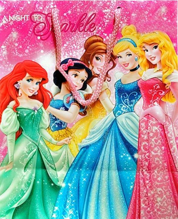 Produktbild Disney Princess Geschenkbeutel A Night To Sparkle (Geschenkfolie, 1 x)