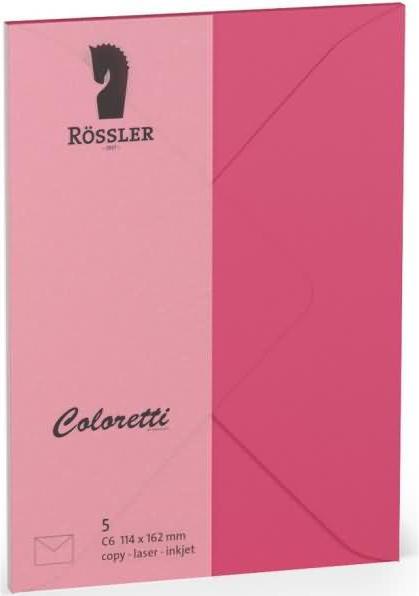 Produktbild Magni Briefumschläge Coloretti C6 5er pink (C6, 5 x)
