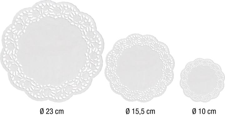 Image du produit VBS Napperon en dentelle de papier, blanc