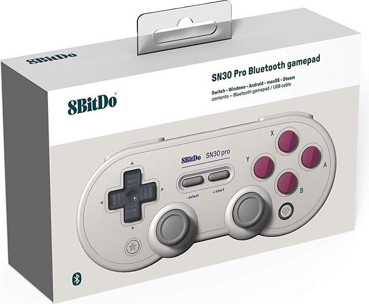 Immagine prodotto 8bitdo SN30 Pro (Switch, Windows, Mac, Android)