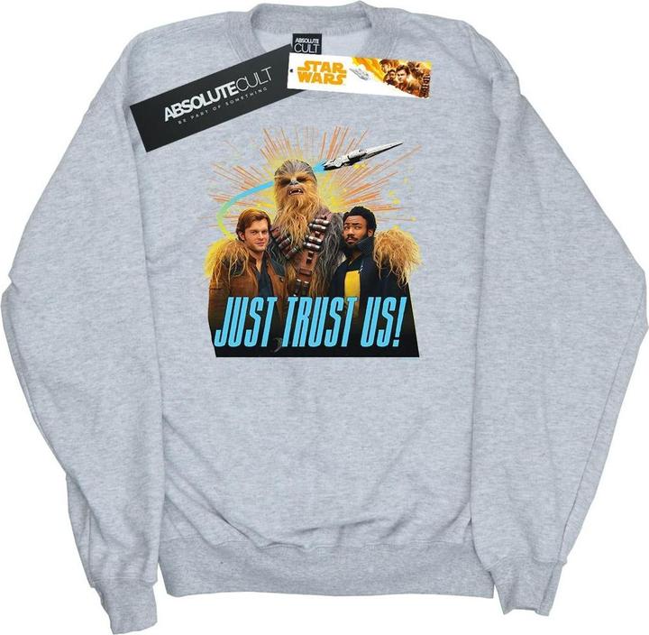 Star Wars Solo Just Trust Us Sweatshirt