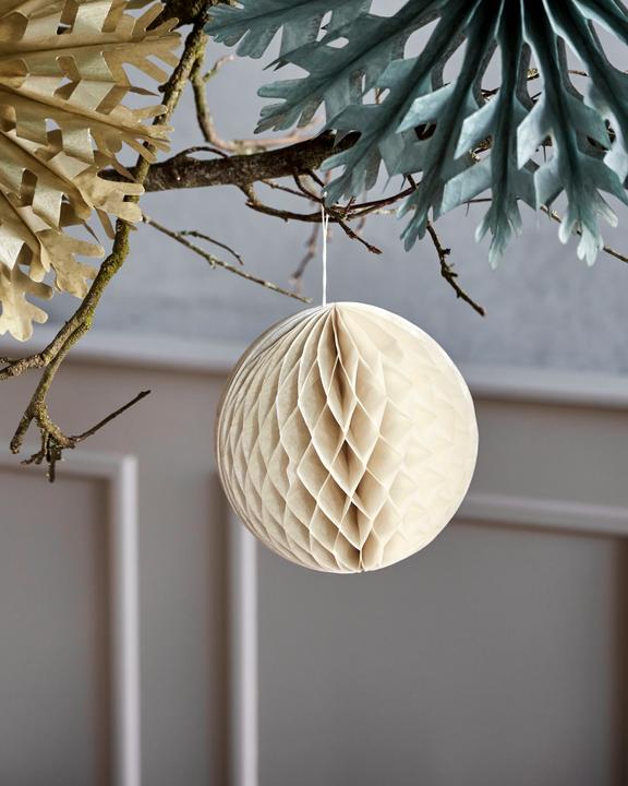 Actual product image House Doctor Ornaments, HDOrb, ivory (10 -part)