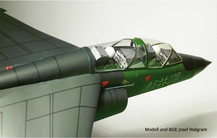 Produktbild Geli alpha jet jabog 41 kartonmodell
