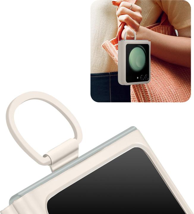 Image du produit Samsung Etui en silicone avec anneau (Samsung Galaxy Z Flip5)