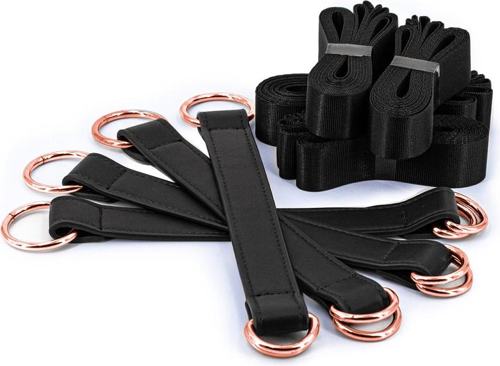 Actual product image NS Novelties Bondage Couture Tiedown Straps