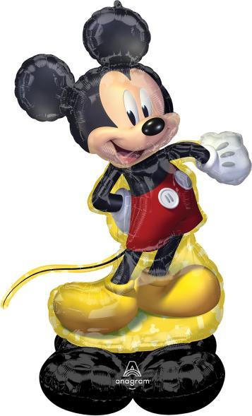 Actual product image Anagram AirLoonz Mickey Mouse foil balloon P71 packed 83 (3 x)