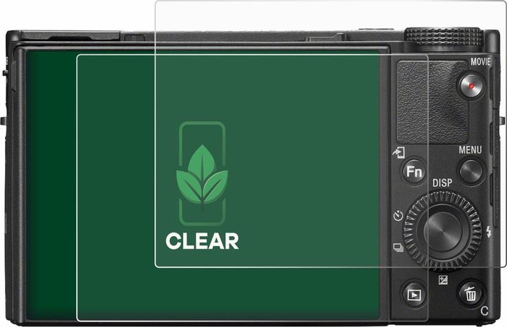 Immagine prodotto ScreenLeaf Pellicola protettiva sostenibile Pellicola protettiva dello schermo chiara trasparente (Pellicola protettiva, Cyber-Shot DSC-RX100 VII)
