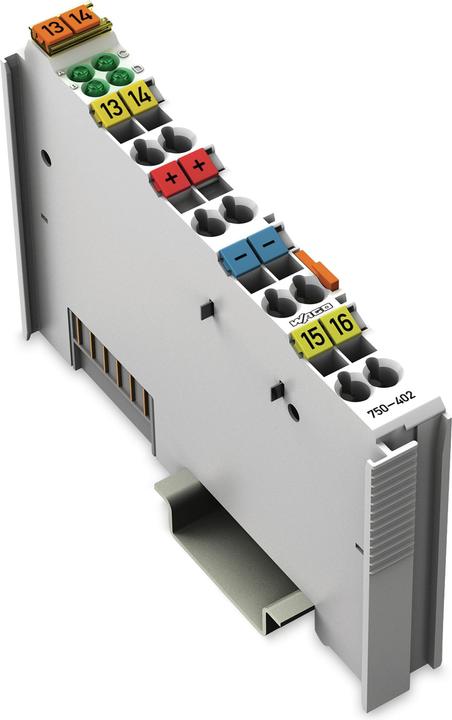 Image du produit Wago Entrée numérique 4 canaux DC 24V - 3.0 M