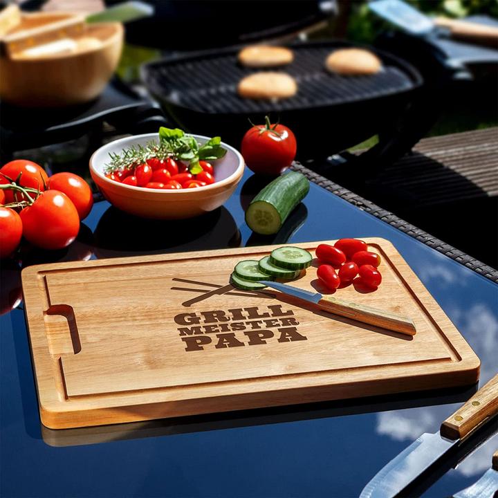 Actual product image Casa Vivente Grill board with engraving