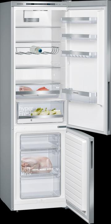 Image du produit Siemens iQ500, Réfrigérateur-congélateur indépendant avec partie congélation en bas, 201 x 60 cm, aspect (343 l)