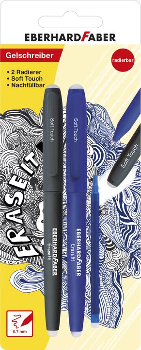 Immagine prodotto EberhardFaber Penna gel (Nero, Blu, 2 x)
