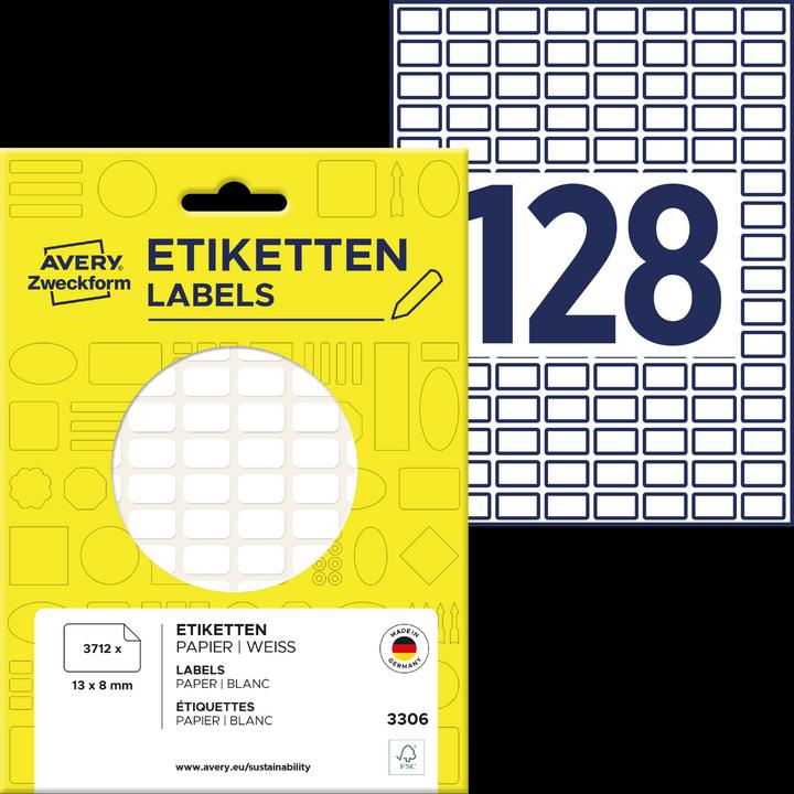Actual product image Avery Mini Organization Labels