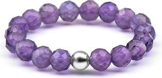 Produktbild Agato Mineral Women's Ring With Amethyst Pol-R03 (49)