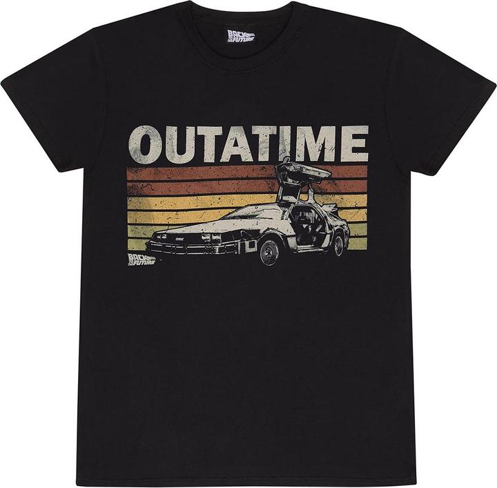 Back to the Future Outatime TShirt (S)