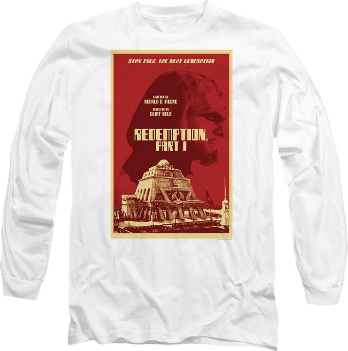 Actual product image Unisex Adult The Next Generation Season 4 Episode 26 T-Shirt (XL)