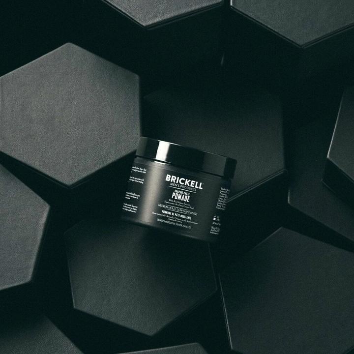 Actual product image Brickell Men's Shaping Paste Pomade 59ml (Hair paste, 59 ml)